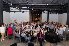 A group picture of attendees during the 2024 UW Pediatrics Celebration!